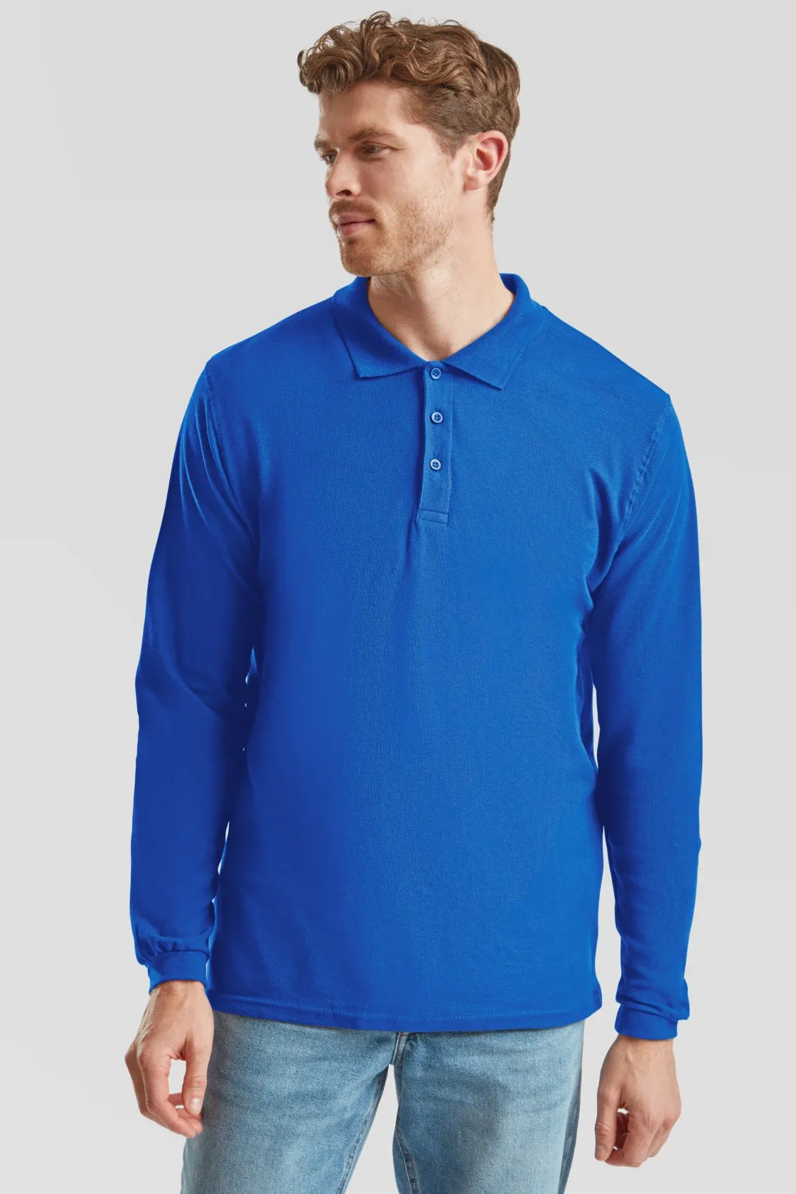 F.O.L. Premium Piqué Polo langarm