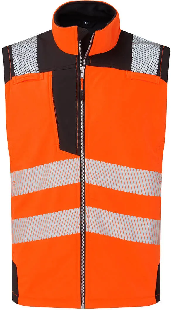 PORTWEST PW325 Warnschutz-Softshell-Weste PORTWEST PW325 Warnschutz-Softshell-Weste