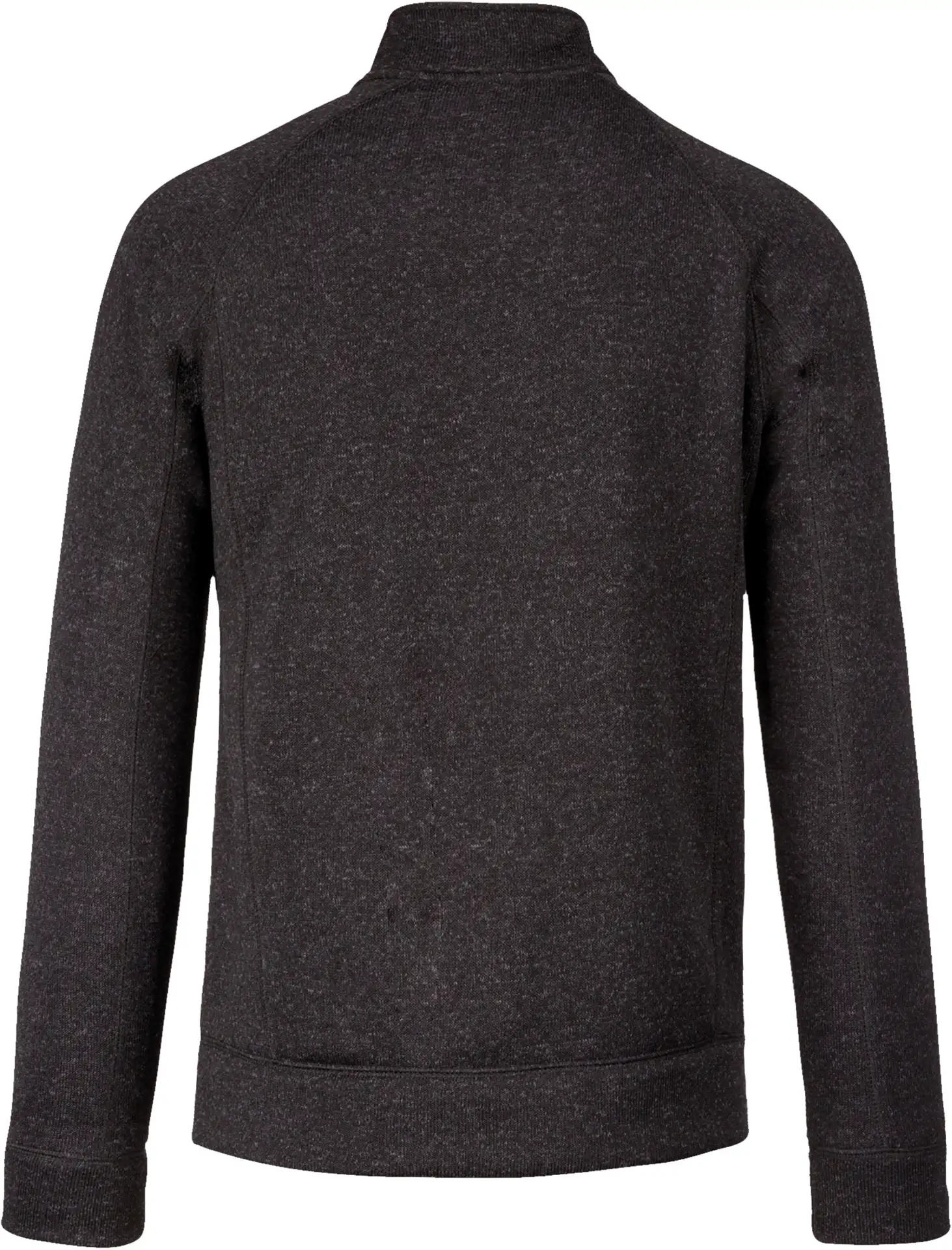 Kariban Herren Melange Strickfleece Jacke