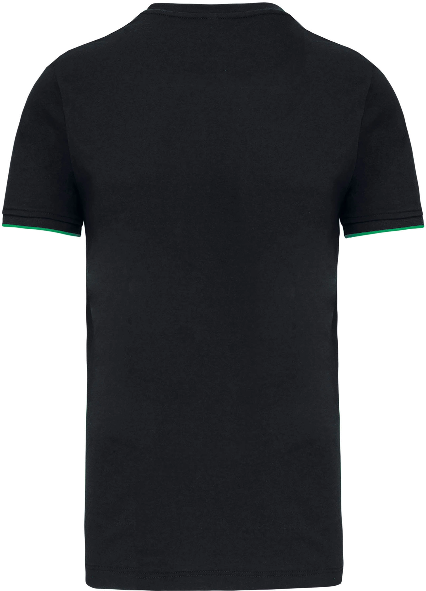 kariban-WK3020-herren-workwear-t-shirt-day-to-day-black-kellygreen-back-6 Kariban Herren Workwear T-Shirt "Day-to-Day"