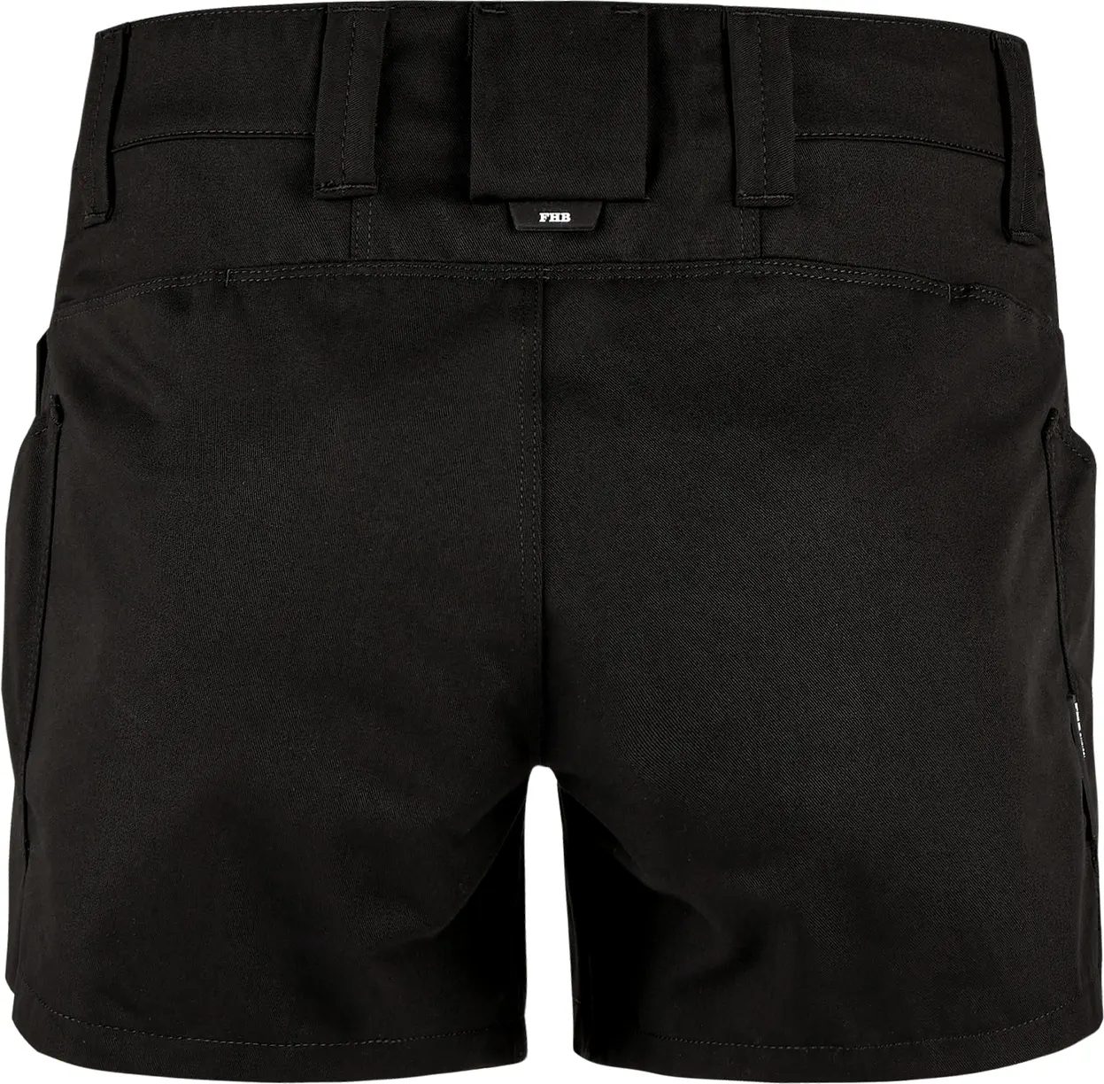FHB-12531-maik-zunft-shorts-extra-kurz-schwarz-back-8 FHB Zunft-Shorts MAIK extra kurz