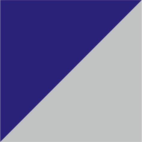 kornblau/hellgrau
