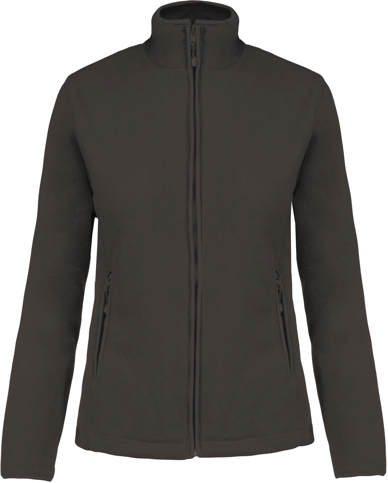 kariban-K907-damen-microfleece-jacke-maureen-darkgrey-front-3 Kariban Damen Fleece Jacke "Maureen"