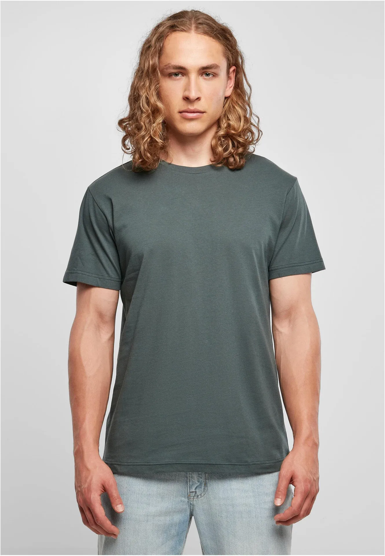 Build Your Brand Basic Round Neck T-Shirt