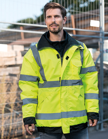 Korntex Premium Hi-Vis Rain-Jacket Tampere