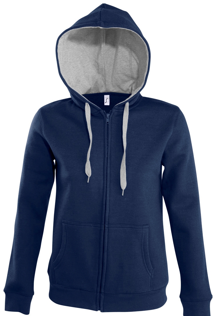 SOL'S Contrast Hooded Zip Jacket Soul Women SOL'S Contrast Hooded Zip Jacket Soul Women