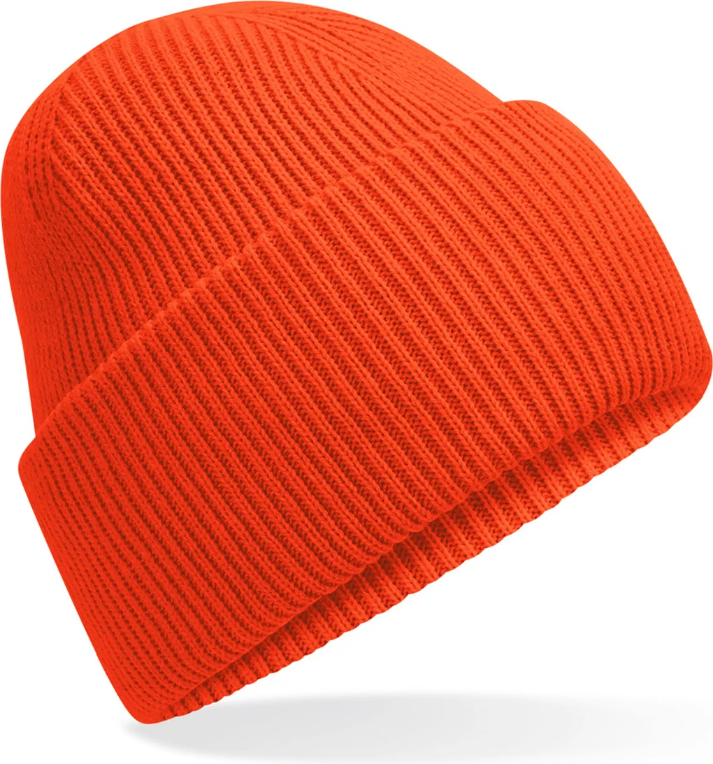 beechfield-b385r-classic-engineered-deep-cuffed-beanie-sunset-front-1 Beechfield Classic Engineered Deep Cuffed Beanie