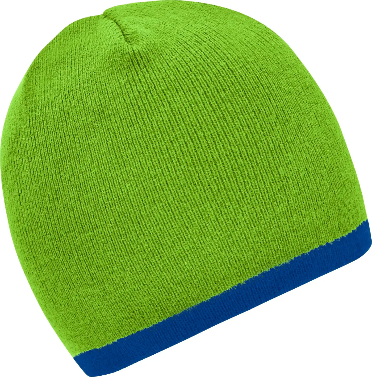 myrtle beach Beanie with Contrasting Border