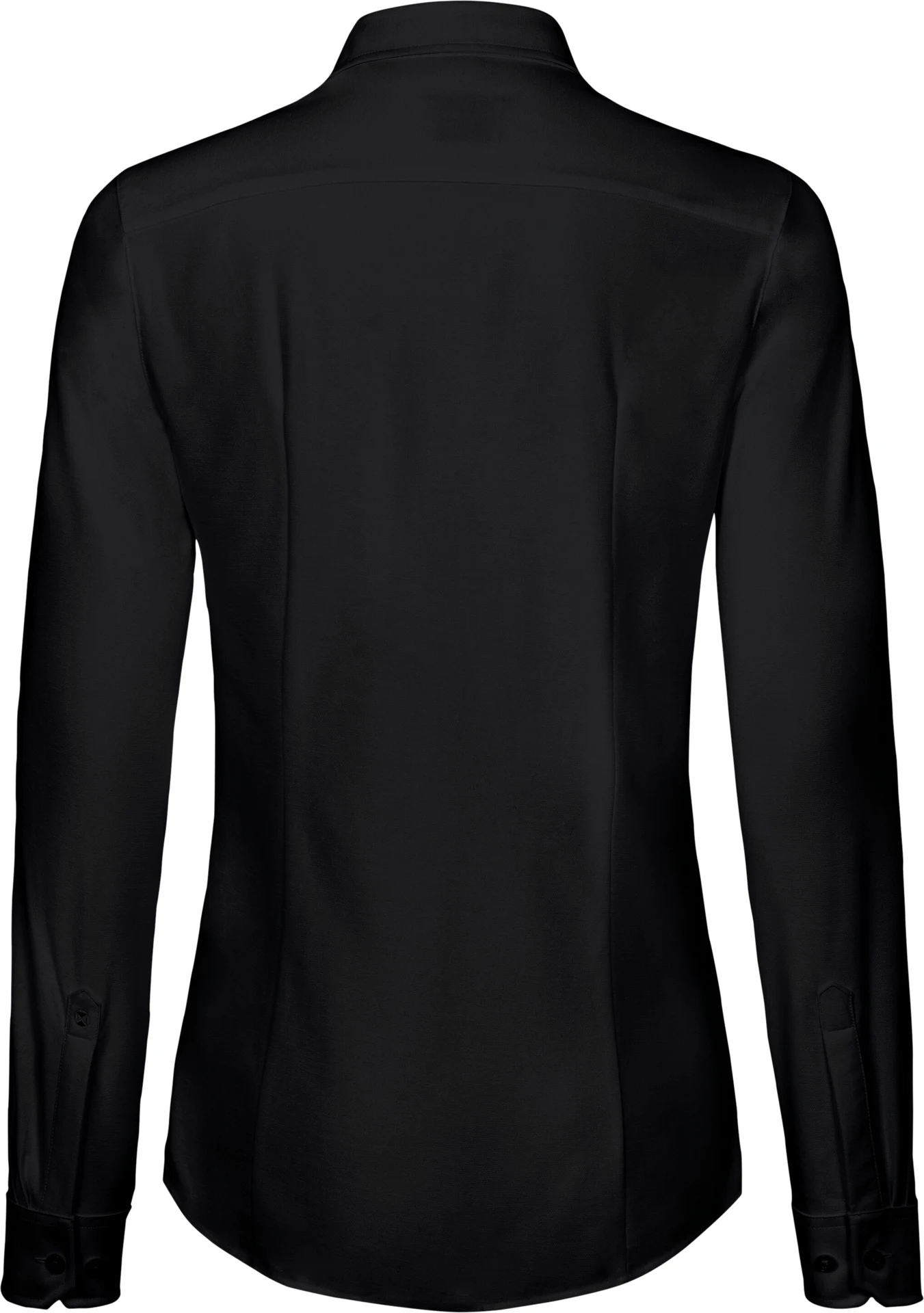 hakro-129-bluse-natural-stretch-schwarz-4 HAKRO Bluse 1/1 Arm 129 Natural Stretch