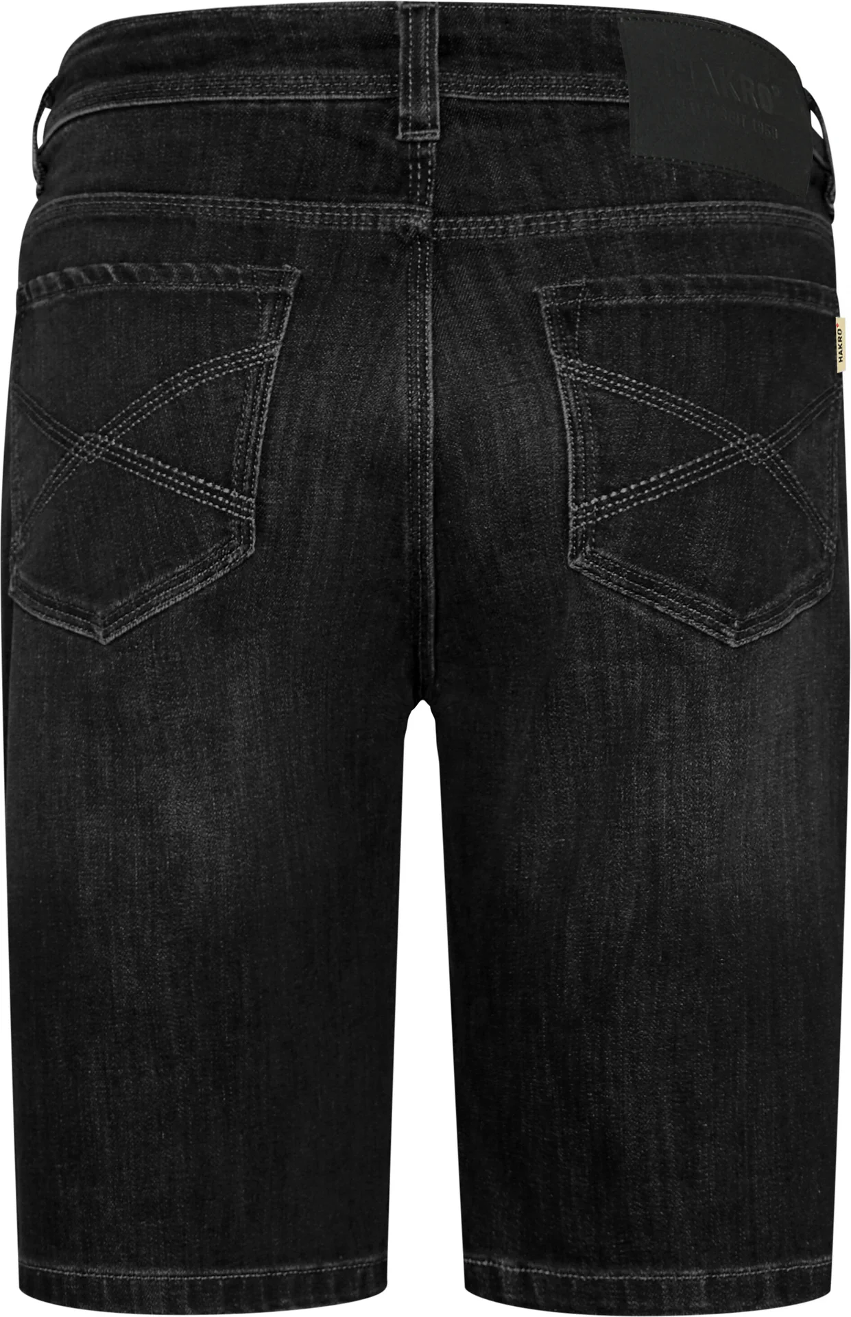 hakro-733-5-pocket-jeansshorts-x-stretch-eco-schwarz-3 HAKRO 5-Pocket-Jeansshort X-Stretch 733 ECO