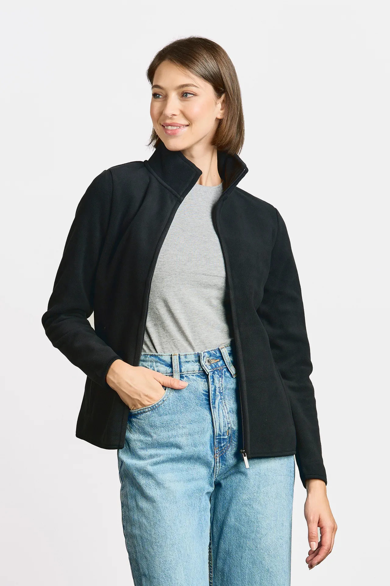 Promodoro Women's Double Fleece Jacket