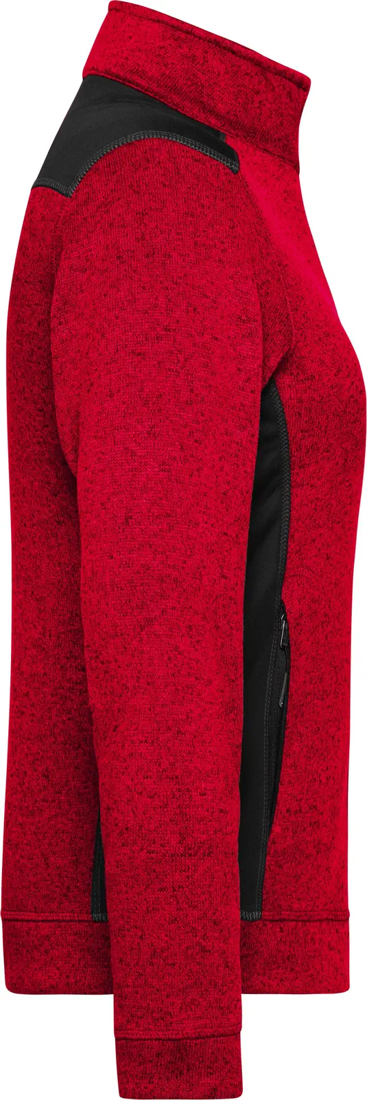 James & Nicholson Ladies Knitted Workwear Fleece Jacket -STRONG-