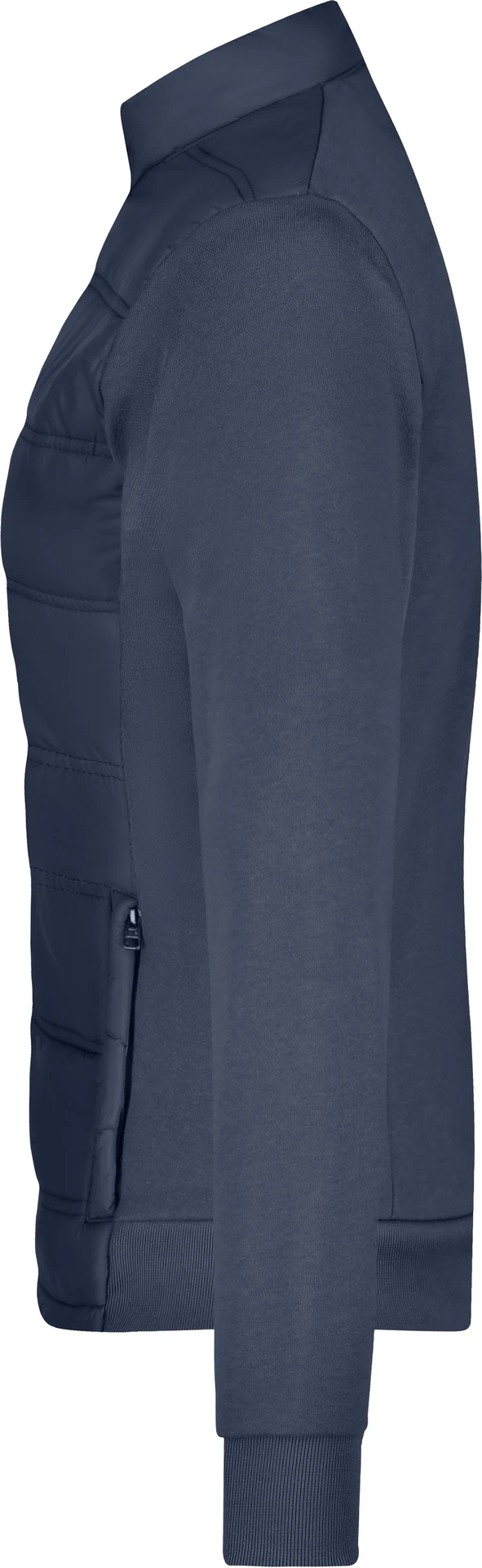 James & Nicholson Ladies Hybrid Sweat Jacket