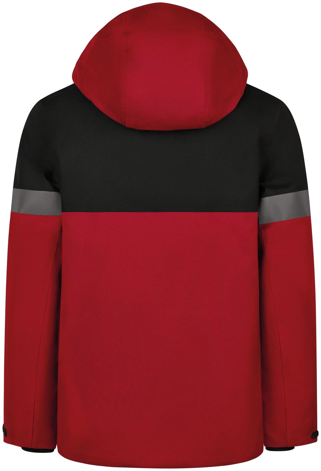 fhb-80236-winterjacke-adrian-rot-schwarz-back-4 FHB Winter-Arbeitsjacke ADRIAN