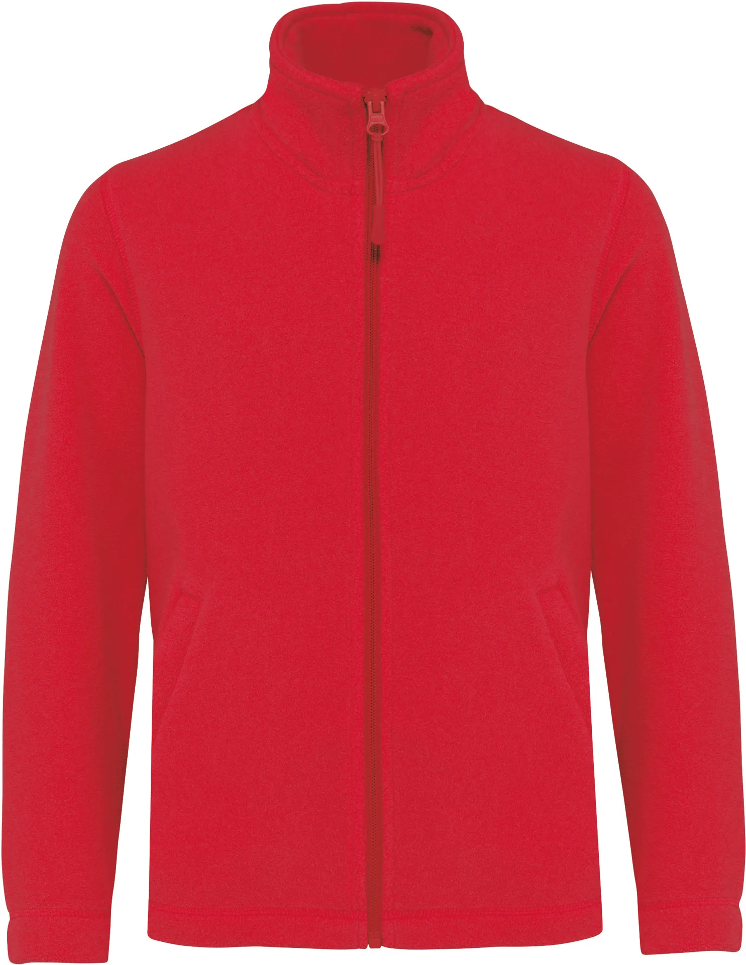kariban-K920-kinder-microfleece-jacke-red-front-3 Kariban Kinder Microfleece Jacke