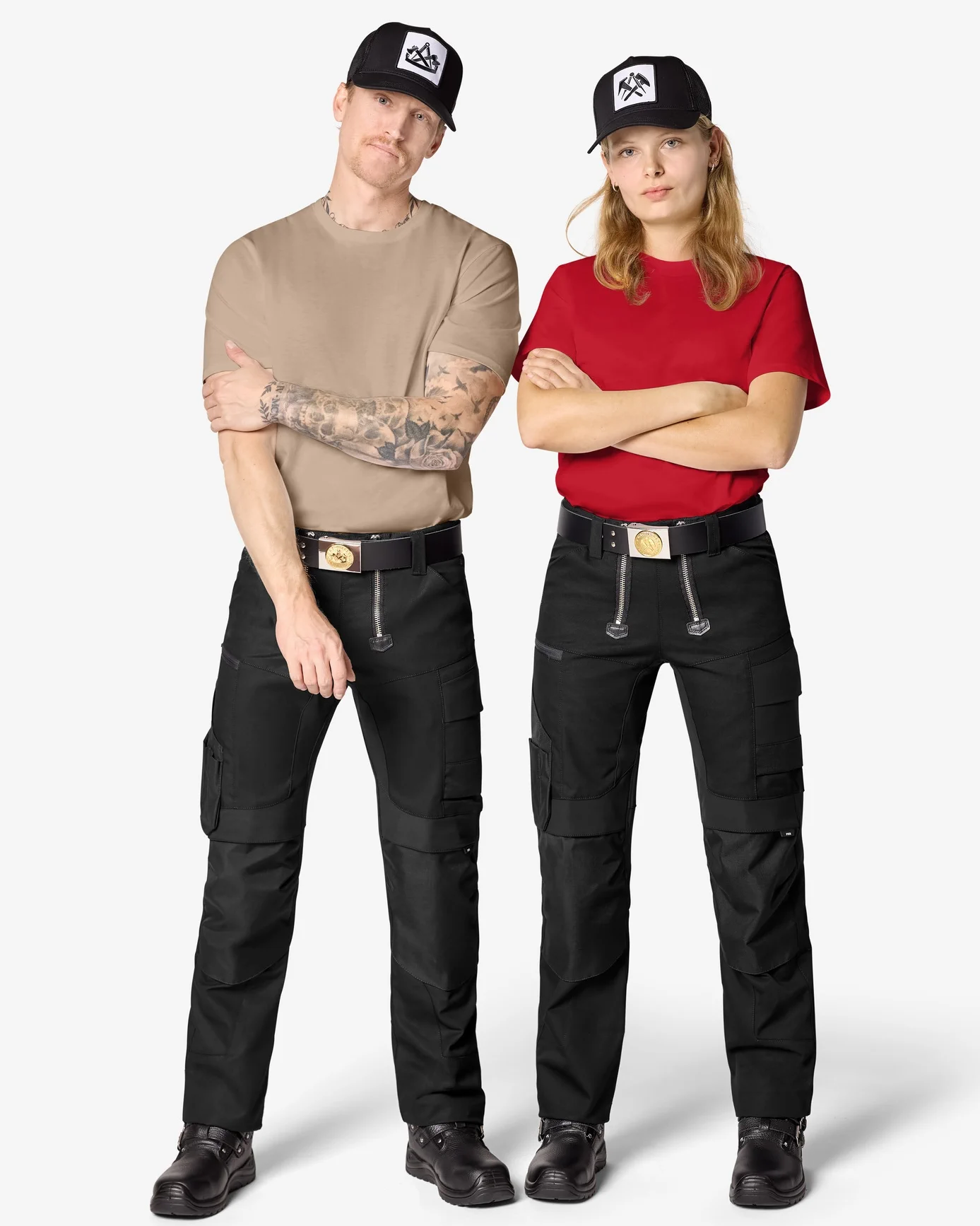 FHB-91187-sven-trucker-cap-dachdecker-schwarz-model-1 FHB Trucker Cap SVEN Dachdecker