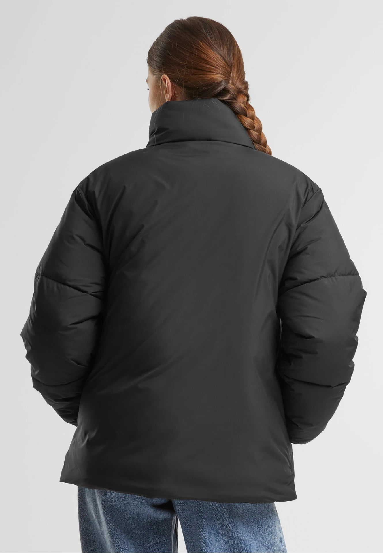Build Your Brand Ladies Loose Puffer Jacket