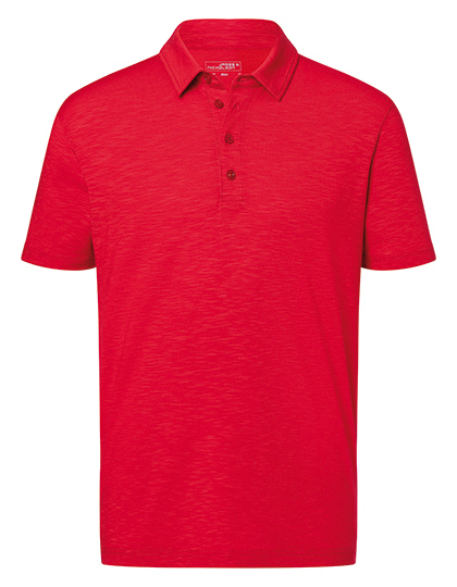 James & Nicholson Men's Slub Polo James & Nicholson Men's Slub Polo