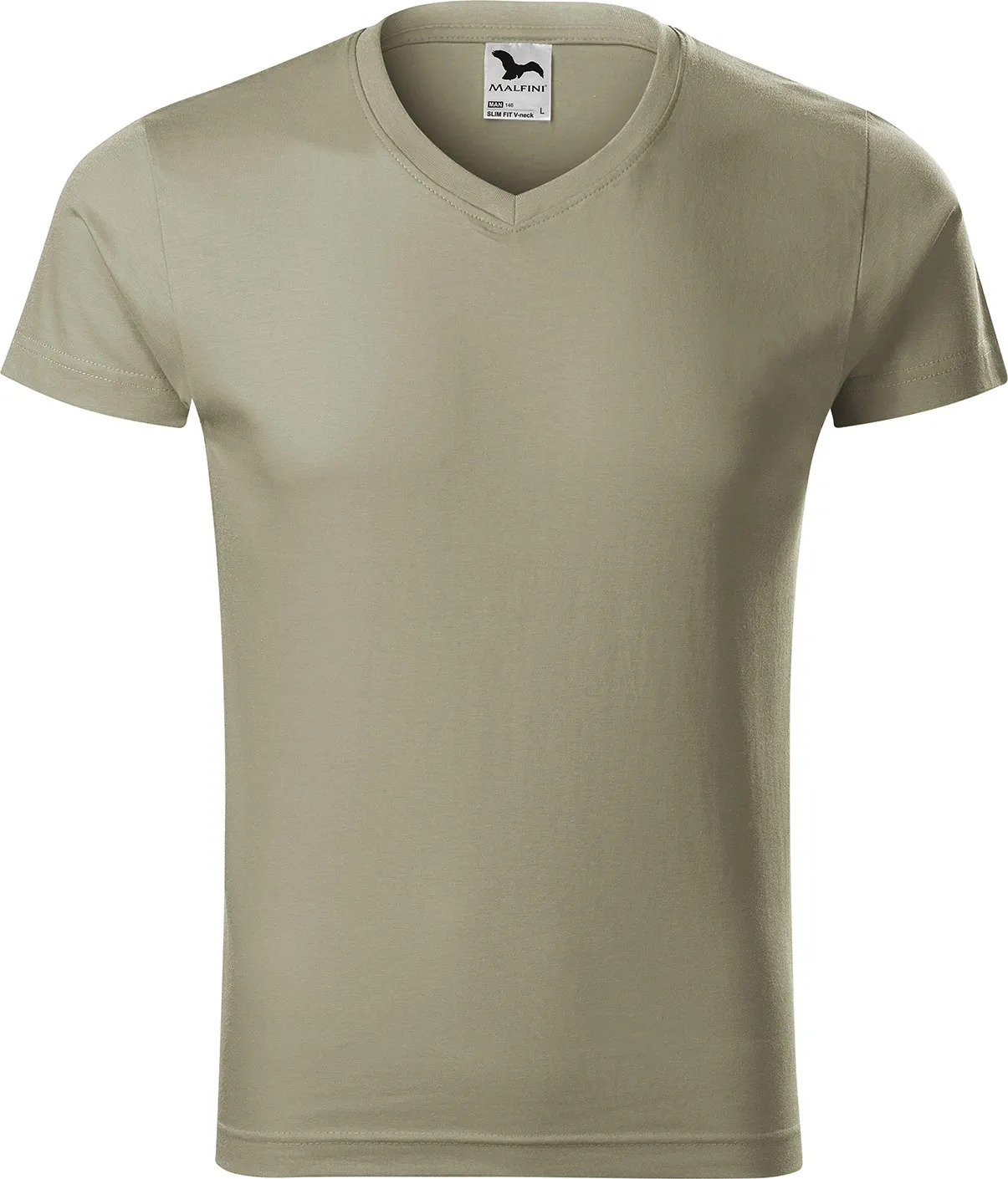 MALFINI T-Shirt Slim Fit V-Neck 146