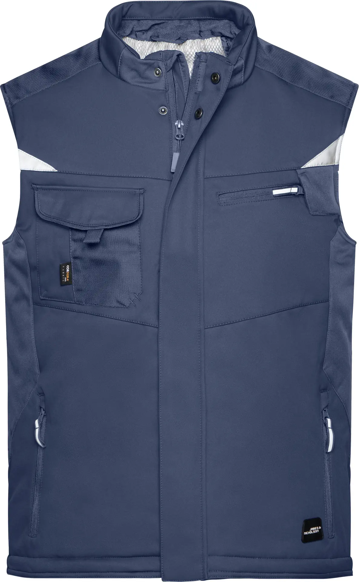 James & Nicholson Craftsmen Softshell Vest -Strong-