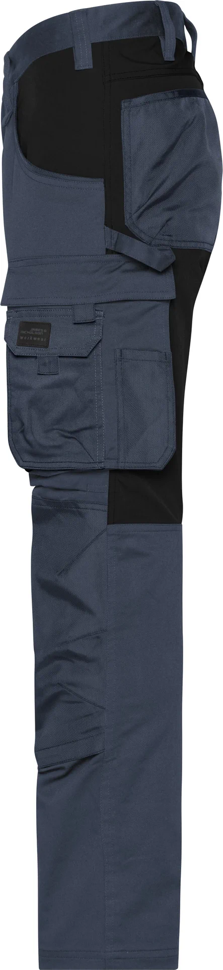 James & Nicholson Workwear Stretch-Pants Slim Line