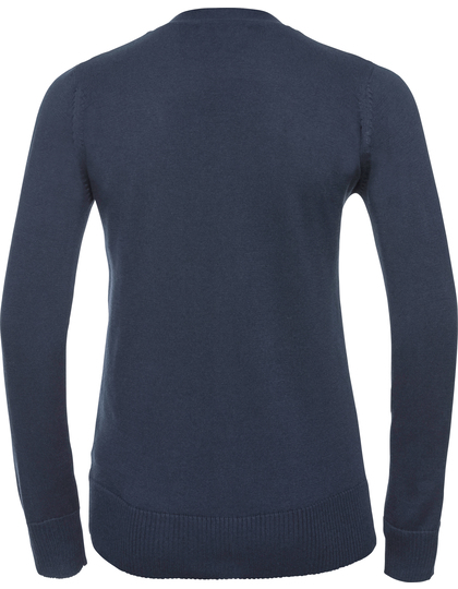 Russell Ladies V-Neck Knitted Cardigan Russell Ladies V-Neck Knitted Cardigan