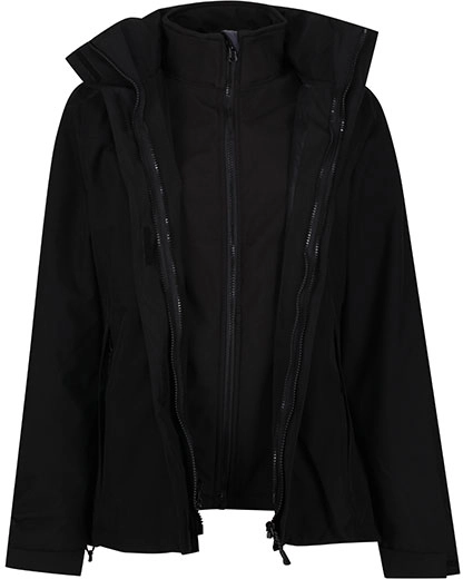 regatta-TRA144-womens-jacket- kingsley-3in1-black-front-2 Regatta Women´s Jacket - Kingsley 3in1