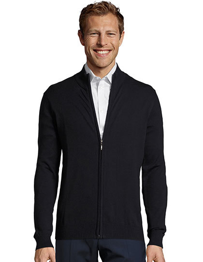 SOL'S Zipped Knitted Cardigan Gordon Men SOL'S Zipped Knitted Cardigan Gordon Men