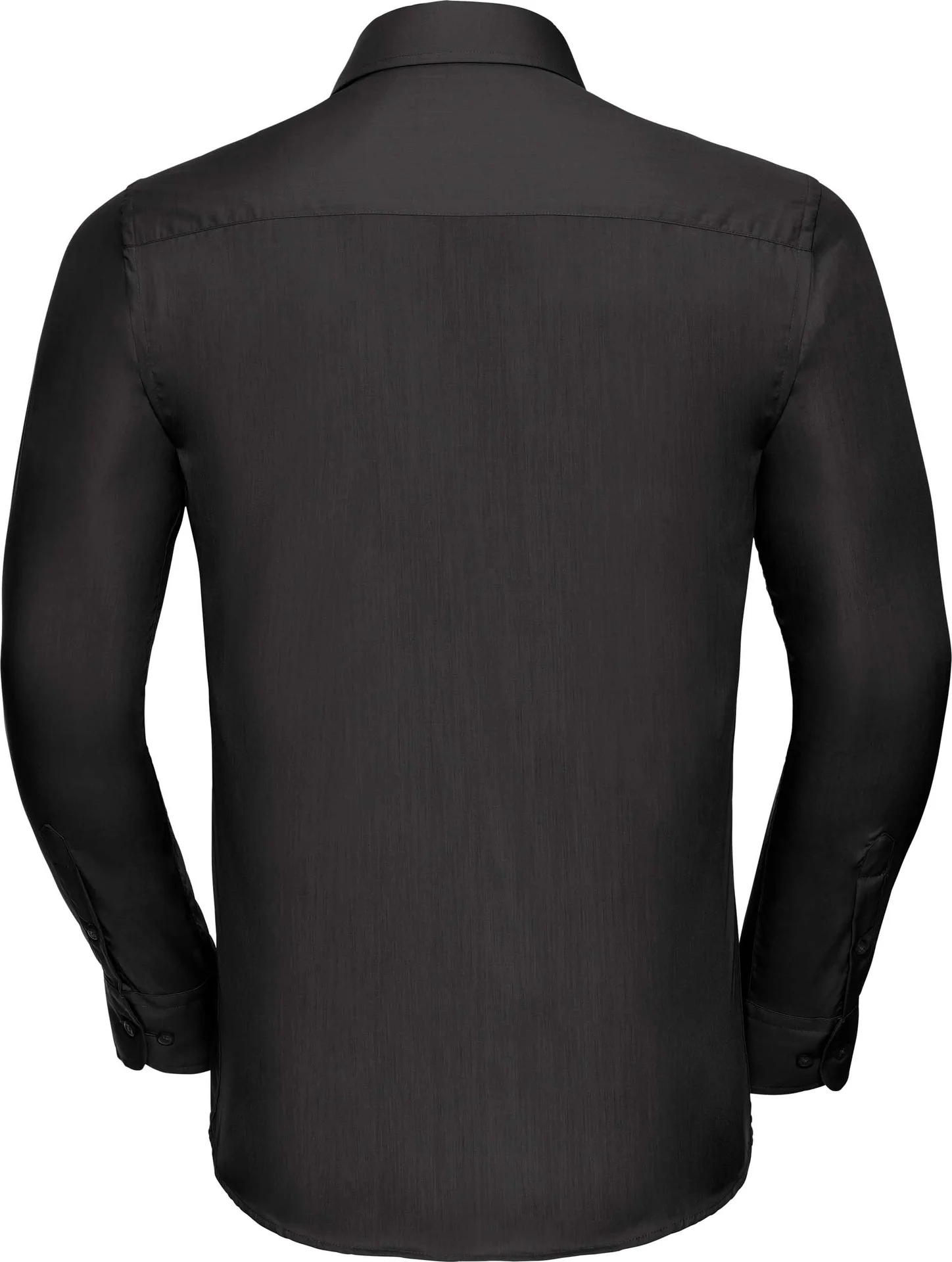Russell Men's Long Sleeve Polycotton Easy Care Tailored Poplin Shirt
