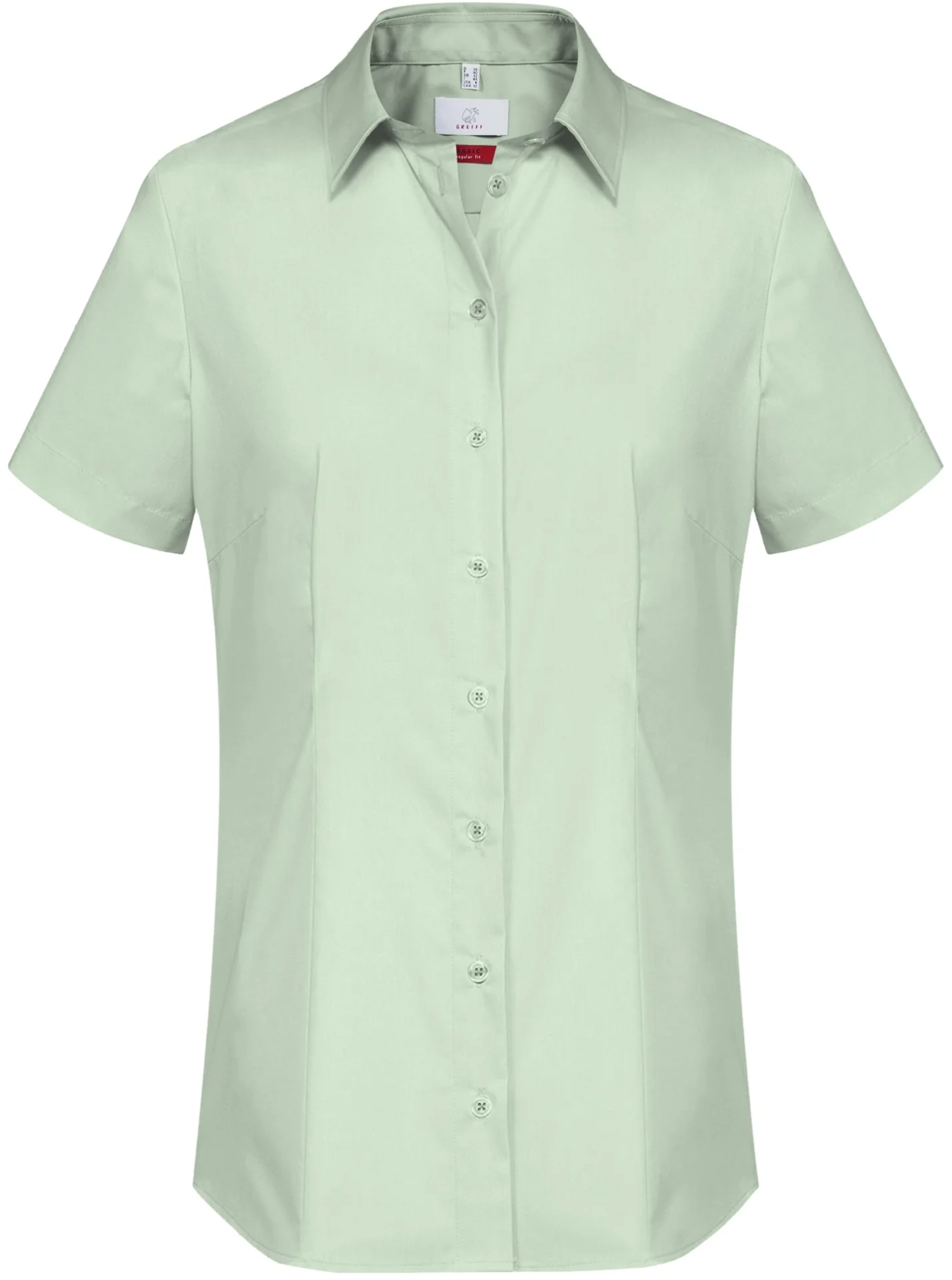 GREIFF Damen Bluse kurzarm BASIC Regular Fit