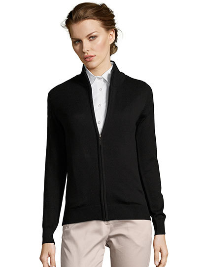 SOL'S Zipped Knitted Cardigan Gordon Women SOL'S Zipped Knitted Cardigan Gordon Women