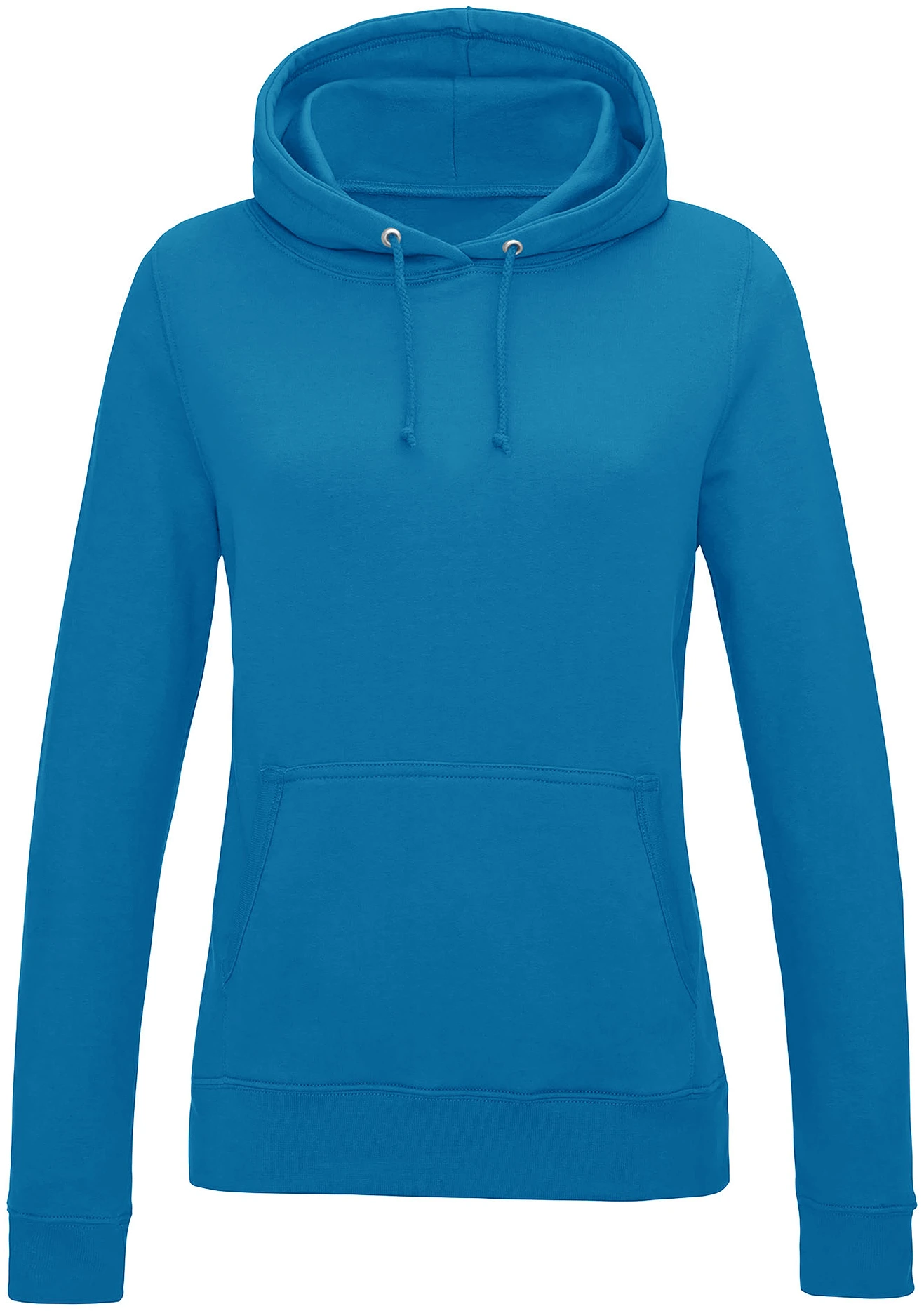 justhoods-jh001f-womens-college-hoodie-sapphireblue-front-1 Just Hoods Women's College Hoodie