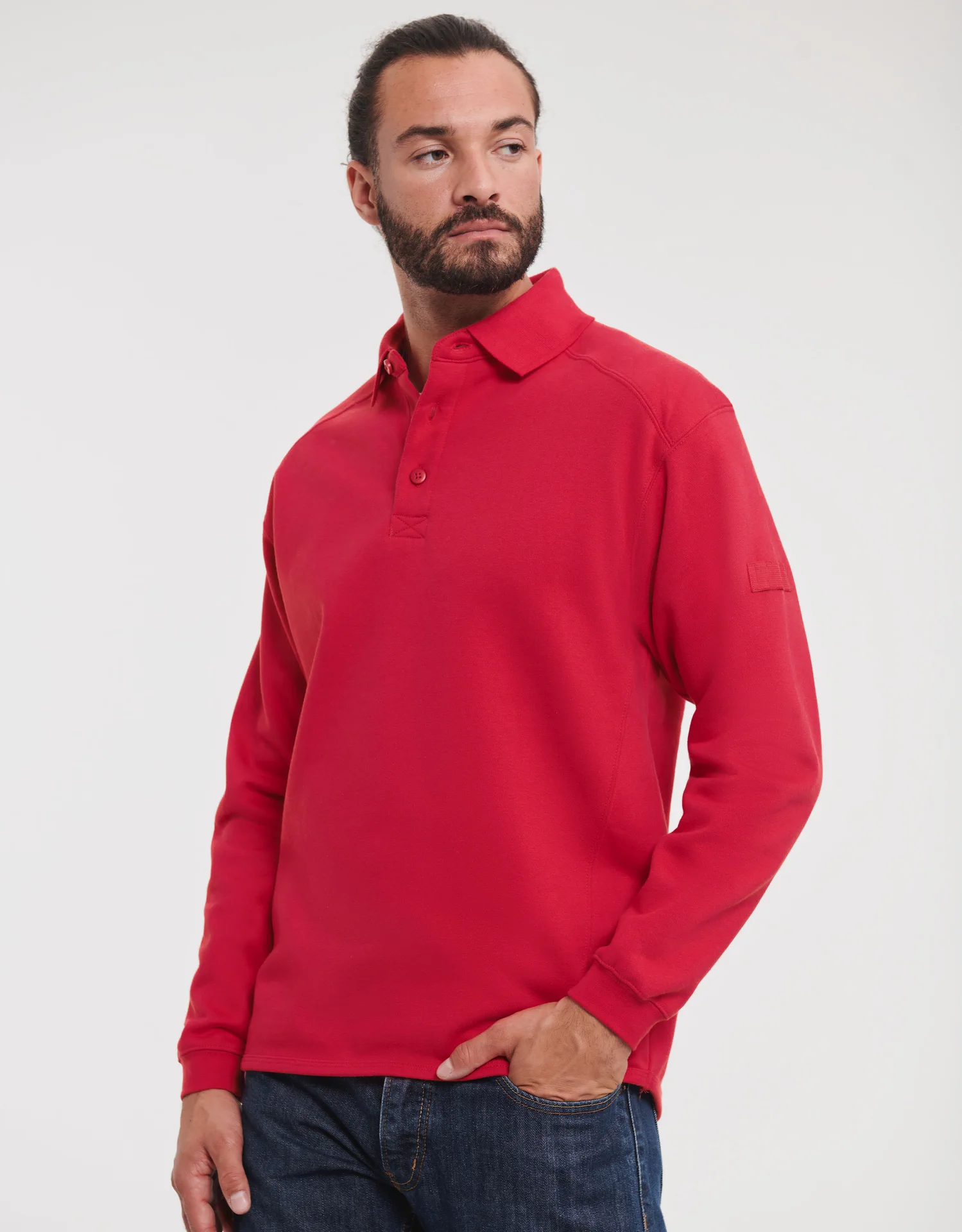 Russell Heavy Duty Workwear Collar Sweatshirt