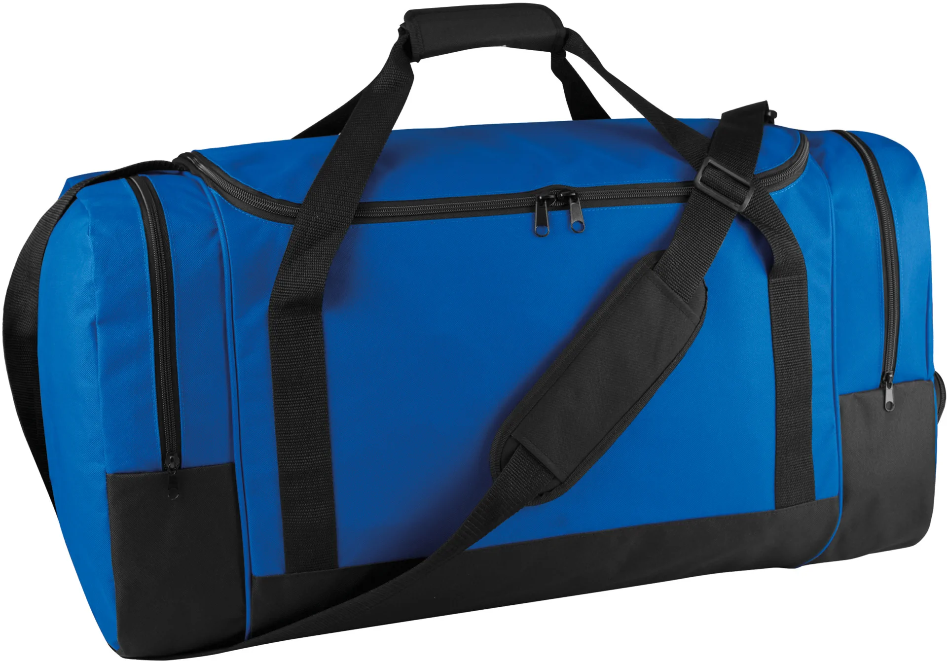 kariban-PA531-grosse-sporttasche-royalblue-black-front-3 Kariban Große Sporttasche