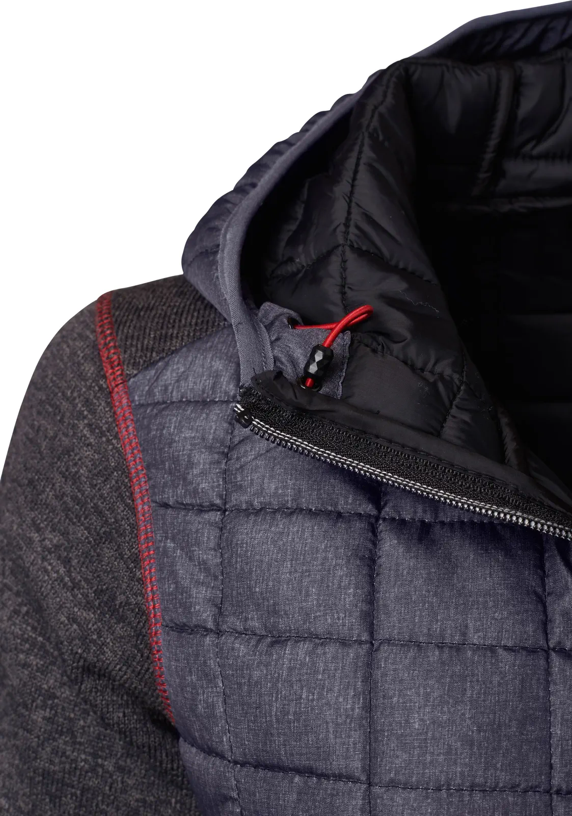 James & Nicholson Ladies Knitted Hybrid Jacket