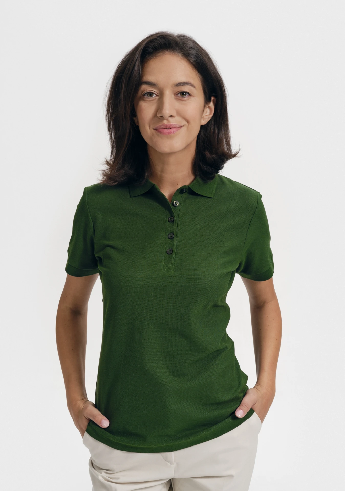 MALFINI Damen Polo Cotton 213
