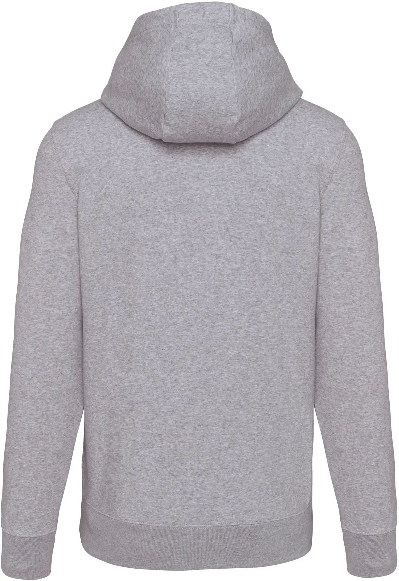 K489-kapuzen-sweater-oxfordgrey-back-6 Kariban Kapuzen Sweater