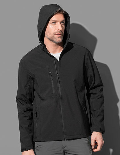 Stedman Active Softest Shell Hooded Jacket Stedman Active Softest Shell Hooded Jacket