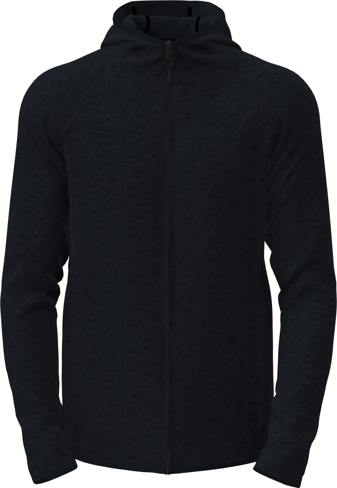 stedman-st5460-lux-knit-fleece-jacket-men-bluemidnightheather-front-4 Stedman Lux Hooded Knitfleece Jacket
