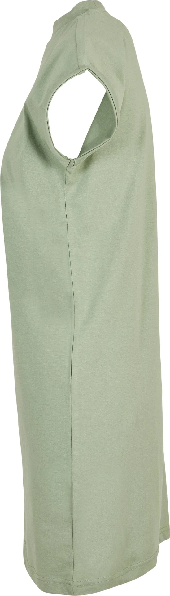 Build Your Brand Ladies Turtle Extended Shoulder Dress