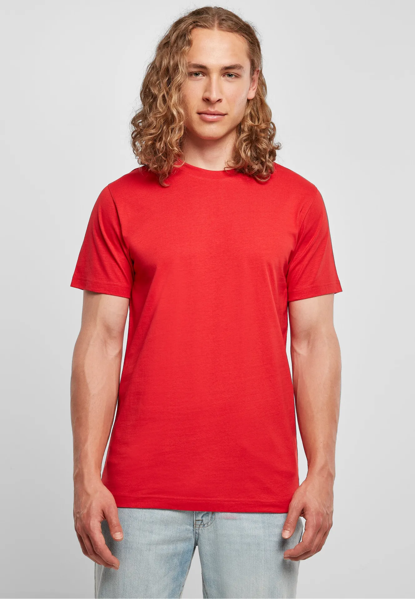 Build Your Brand Basic Round Neck T-Shirt