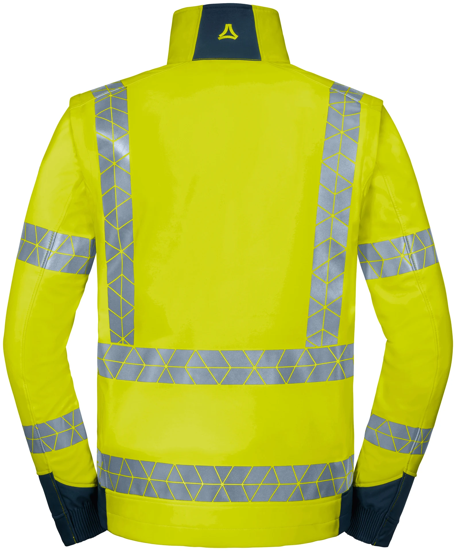 Schöffel PRO 7728 LEUCHTKEGEL ZipOff Warnschutz Softshelljacke