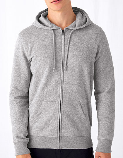 B&C Organic Zipped Hood Jacket