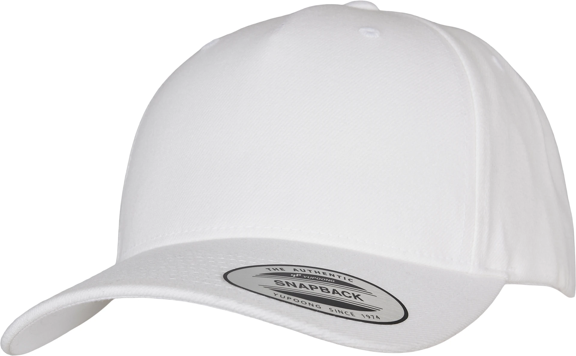 flexfit-5789m-yp-classics-5-panel-premium-curved-visor-snapback-cap-white-front-1 FLEXFIT YP Classics 5-Panel Premium Curved Visor Snapback Cap