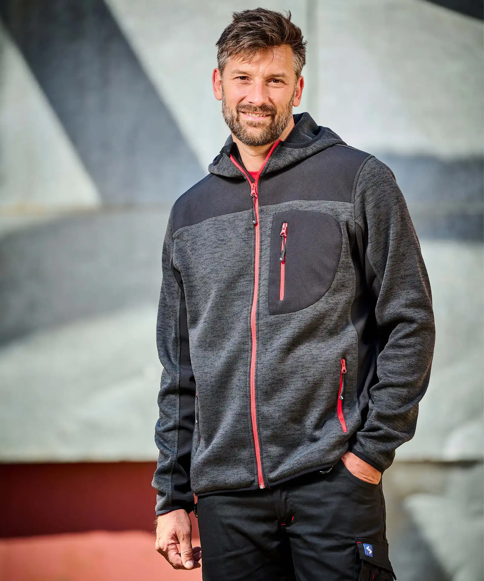SCHEIBLER Professional Strickjacke