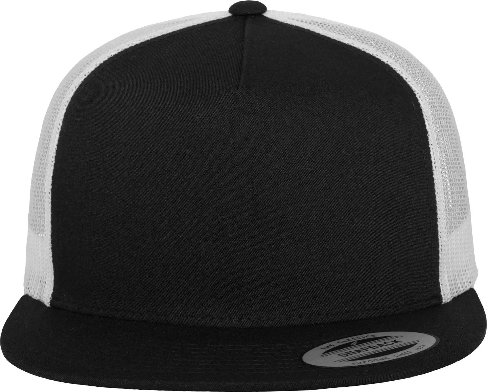 flexfit-6006t-classic-trucker-2-tone-black-white-front-2 FLEXFIT Classic Trucker 2-Tone
