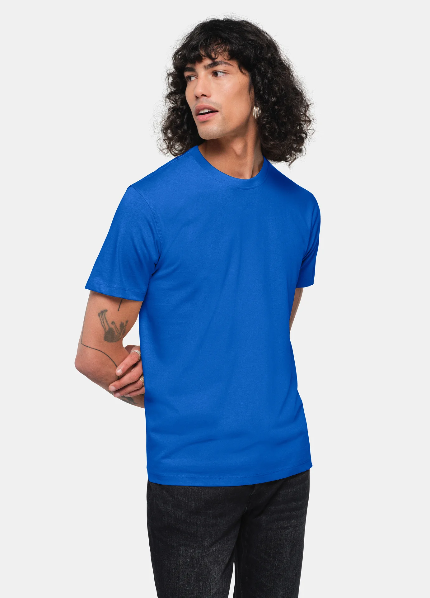 hakro-293-t-shirt-heavy-royalblau-model-0 HAKRO T-Shirt 293 Heavy