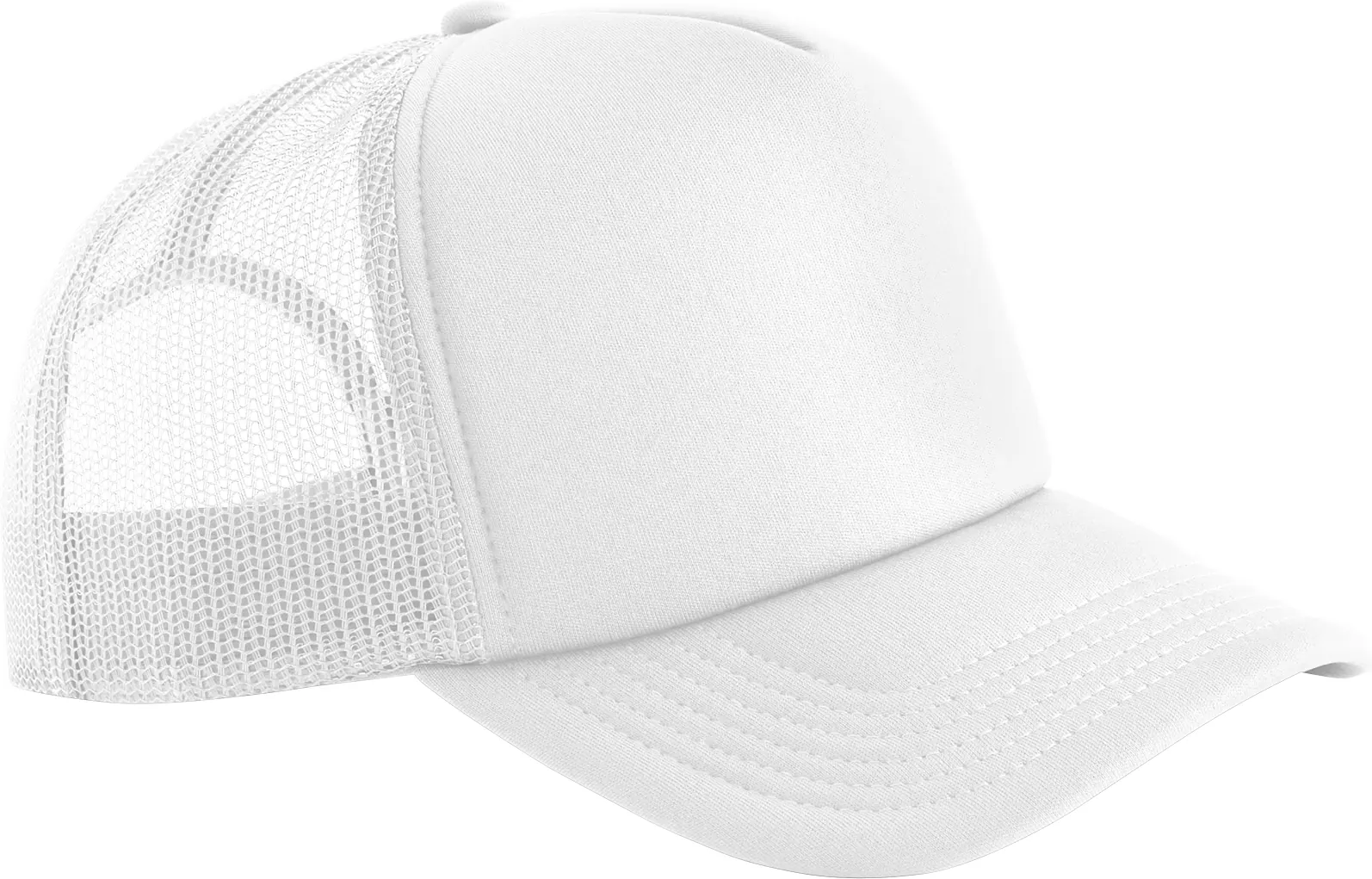 beechfield-B634R-classic-foam-trucker-white-front-1 Beechfield Classic Foam Trucker