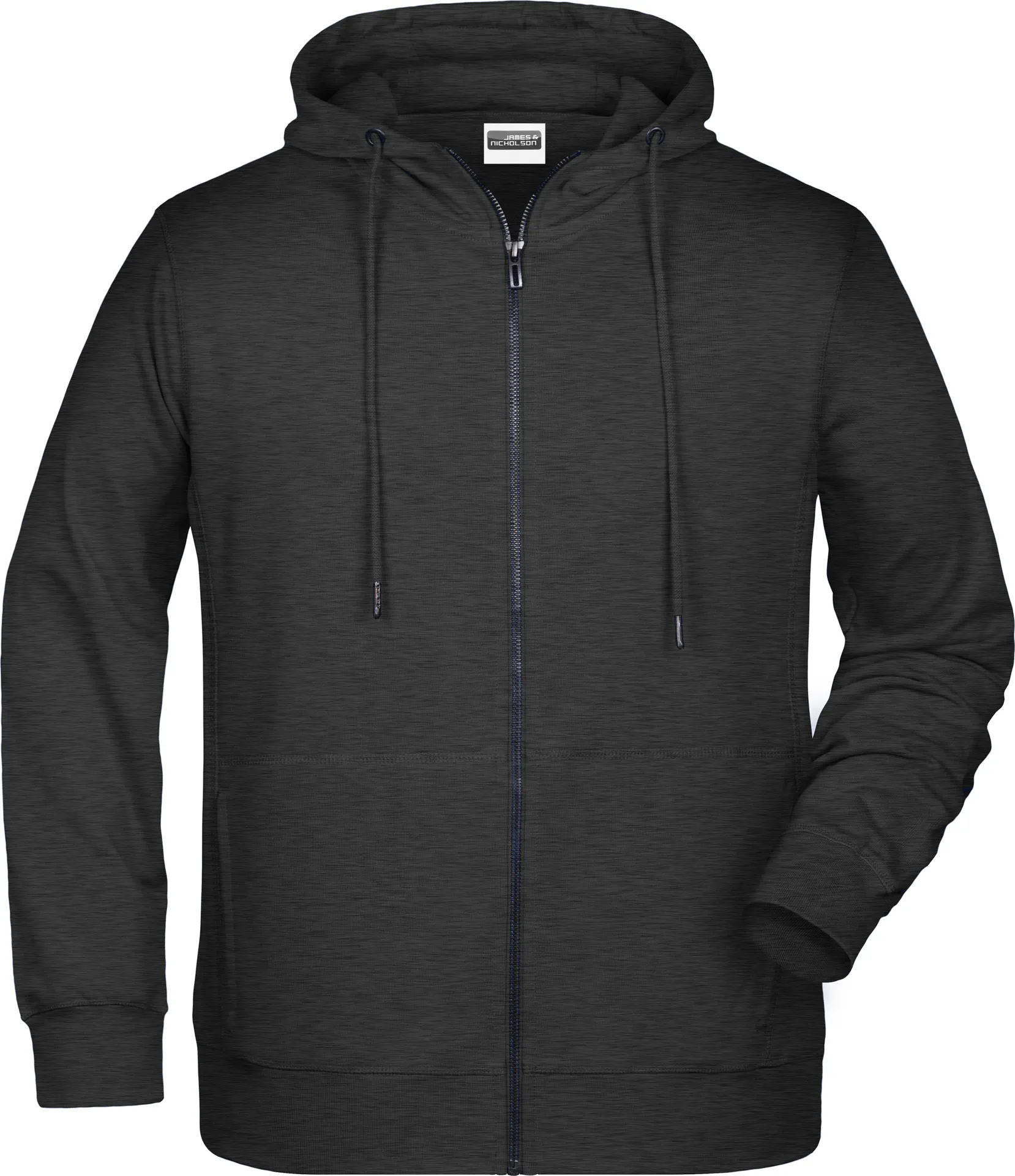 James & Nicholson Men`s Zip-Hoody
