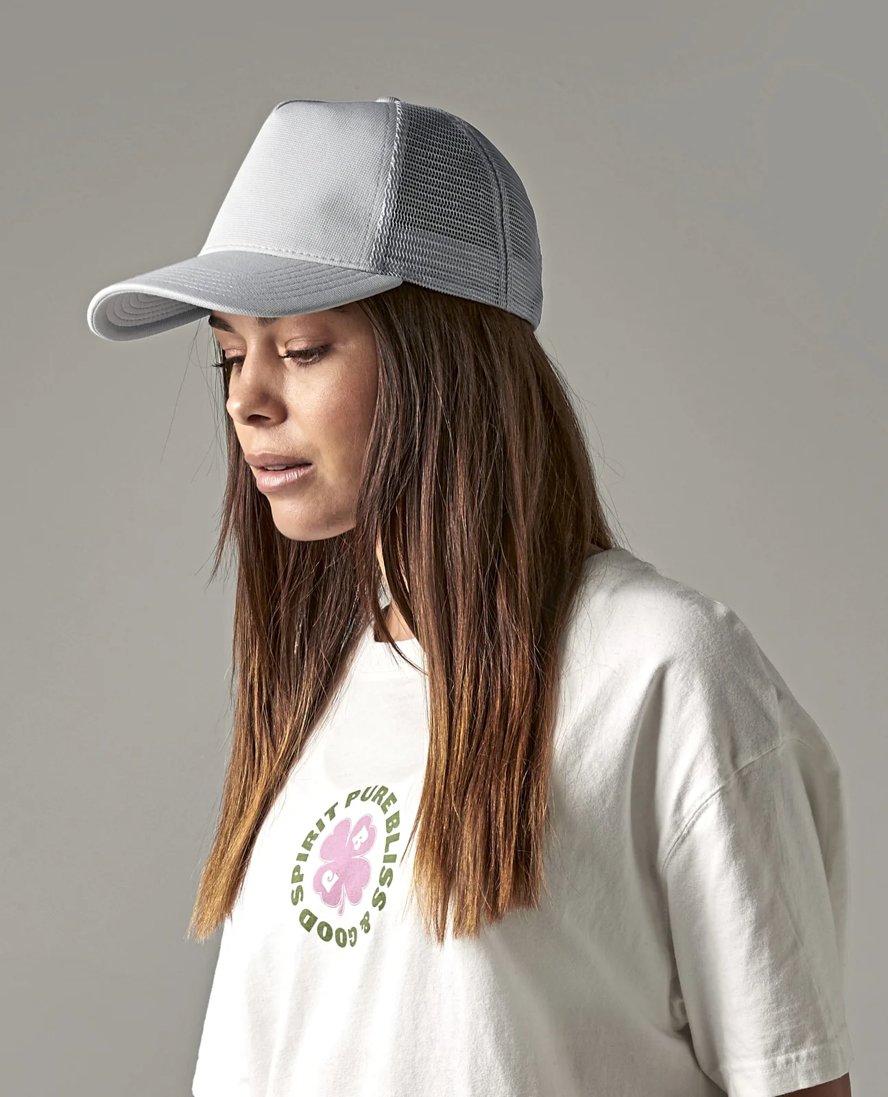 Beechfield Microknit Snapback Trucker
